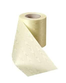 Supersatin-Kranzband Allover-Druck Moiré 75–225 mm, 25 m Rolle